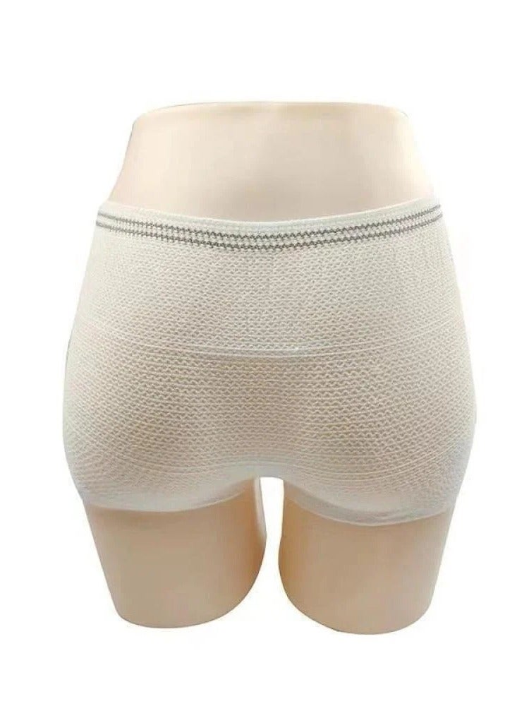 Flora Women's Panties Pure Cotton 100% For Menstruation Postpartum And Sports One-Time Use 5 Pcs - Size XL - Image 2