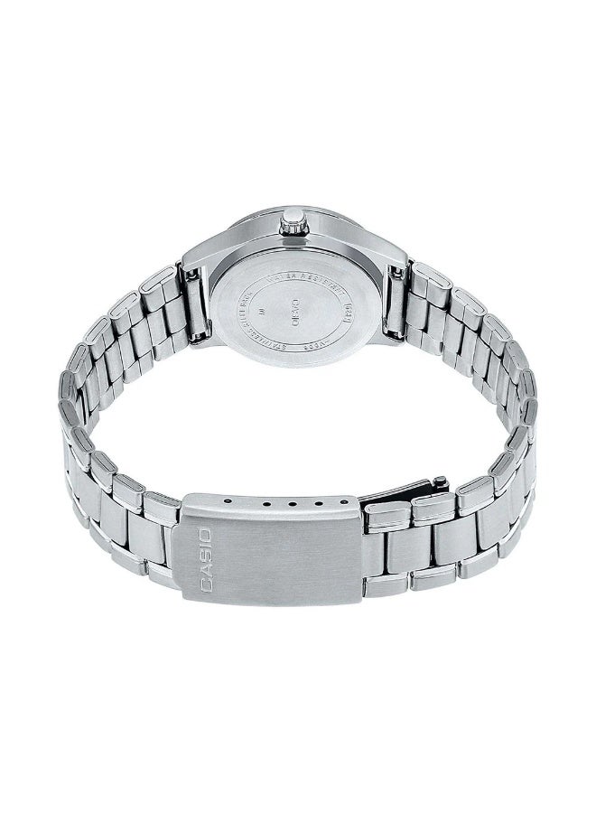 كاسيو ساعة كاسيو للرجال - MTP-V006L-1B2UDF مينا فضي/أسود - Image 2