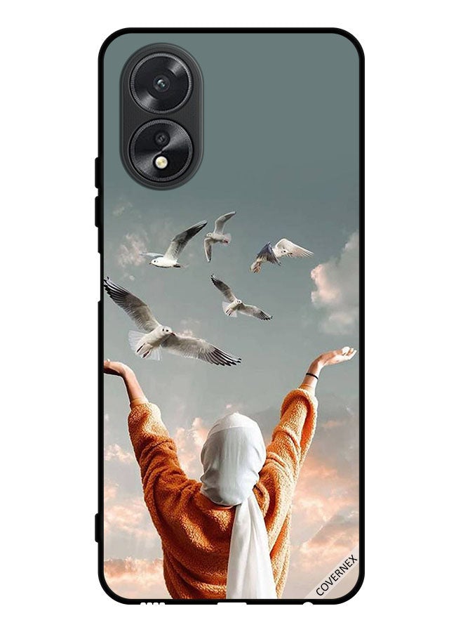 Covernex Protective Case Cover For Oppo A38 Flying Birds - Image 1