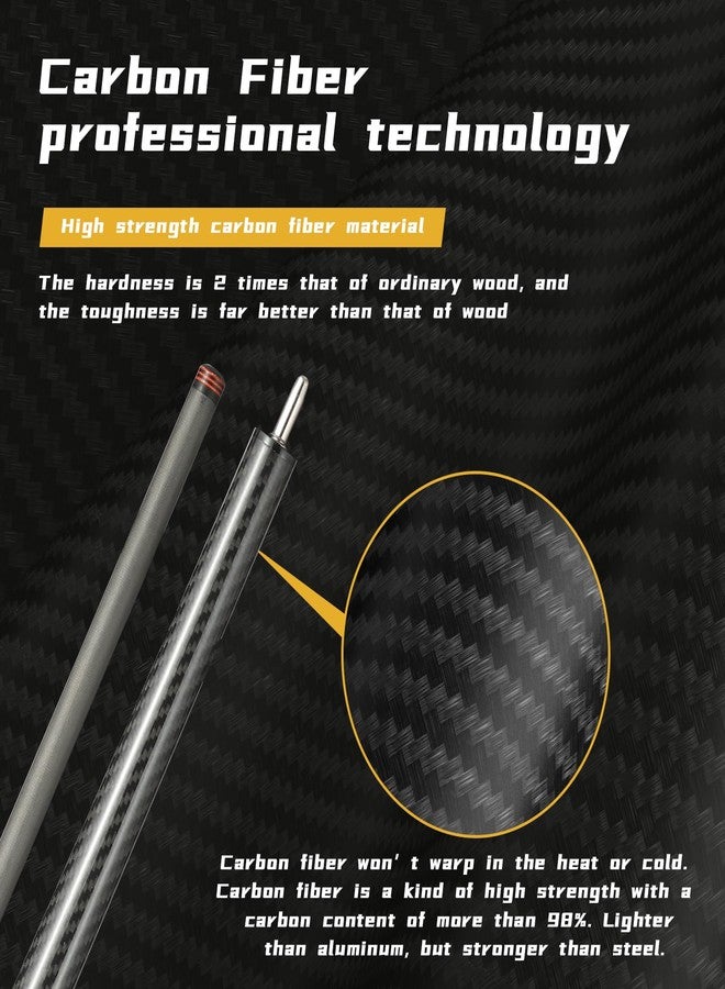 GAMESUN Carbon Fiber Break Pool Cue Stick, 13mm Tip Break Carbon Fiber cue, 58" Cue Stick, 20OZ Weight Pool Stick - Image 5