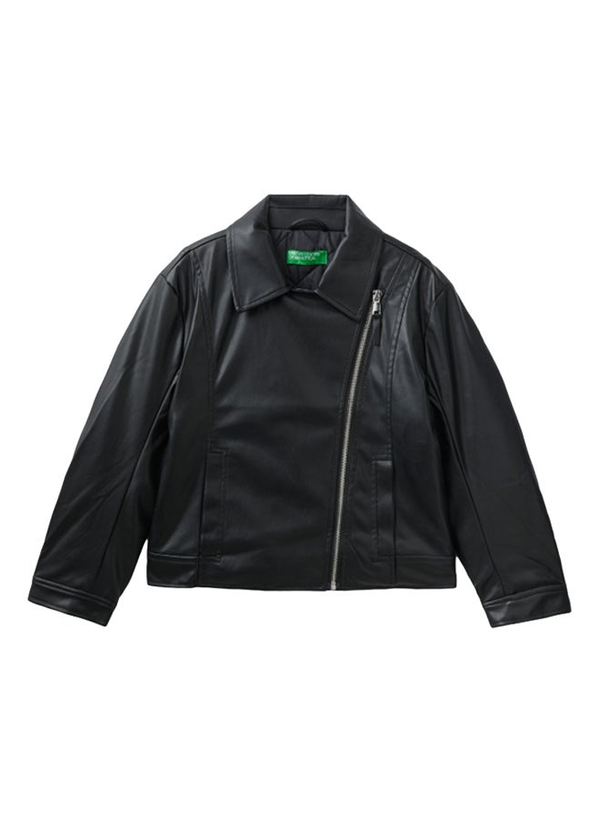 Benetton - Jacket In Coated Fabric - Image 1