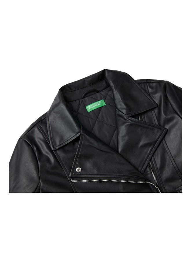 Benetton - Jacket In Coated Fabric - Image 1