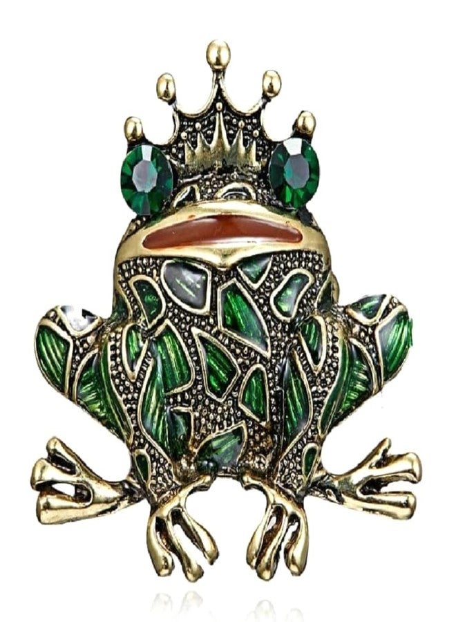 Vientiq Brooch for Women Fri Design Rhinestone Crystal Brooch Pin for Women and Girls - Image 1