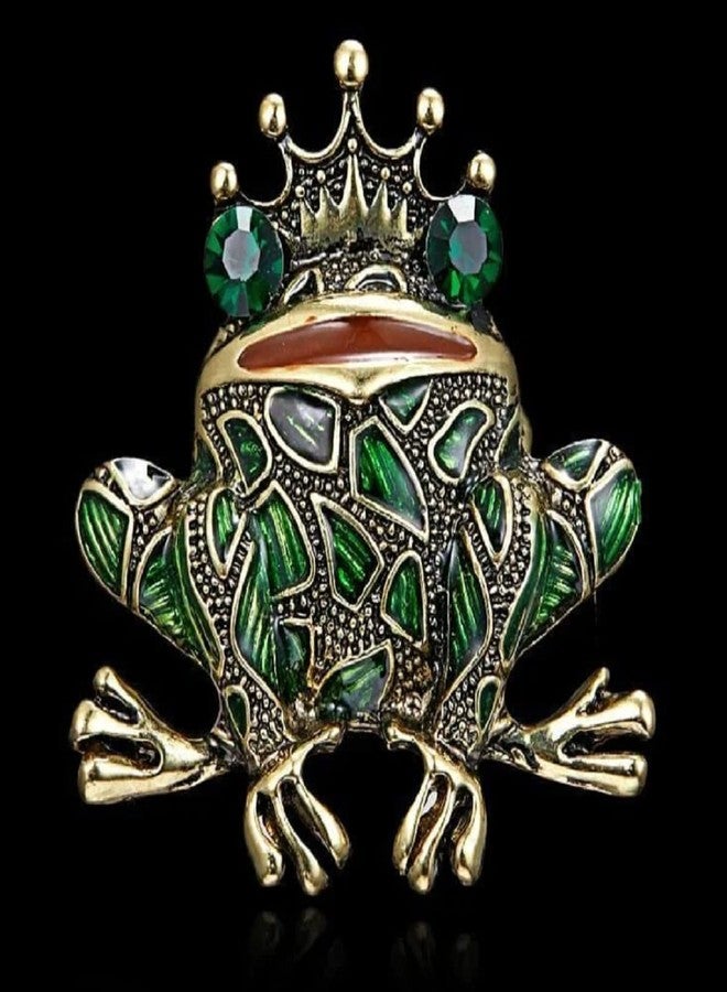 Vientiq Brooch for Women Fri Design Rhinestone Crystal Brooch Pin for Women and Girls - Image 2