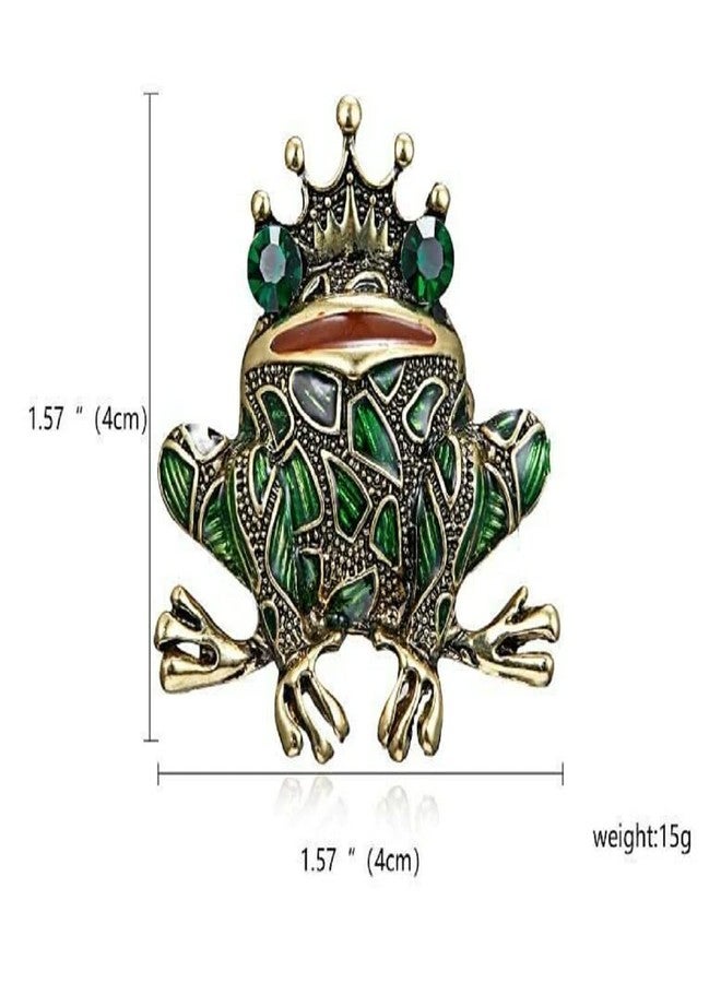 Vientiq Brooch for Women Fri Design Rhinestone Crystal Brooch Pin for Women and Girls - Image 3