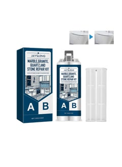 Porcelain Repair Kit 3.53OZ Tub Repair Kit White Porcelain Sink Repair Kit for Tile Chips Cracks Holes and Scratches Fiberglass Quick Repair Kit for Tile Acrylic Enamel Ceramic Tile