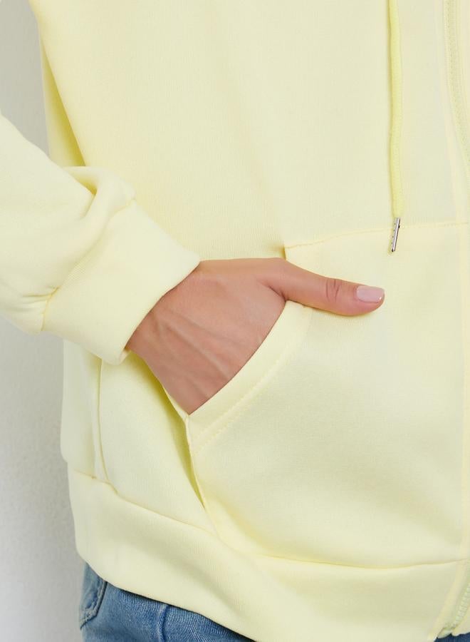 ستايلي جاكيت بقصة مريحة وياقة هودي - Image 3