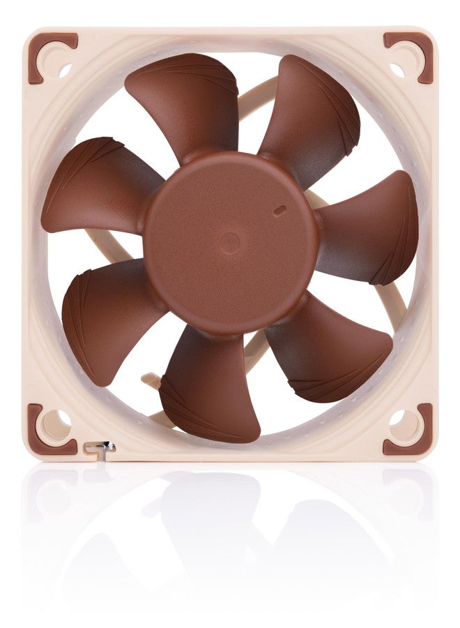 Noctua NF-A6x25 PWM, Premium Quiet Fan, 4-Pin (60mm, Brown) - Image 3