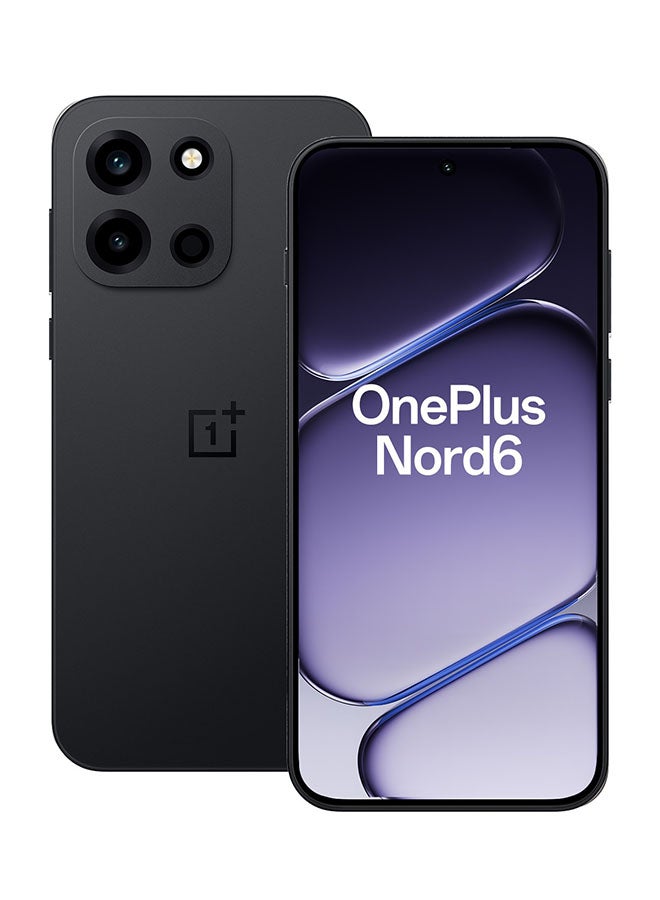 OnePlus Nord 6 Dual SIM Pitch Black with AI 8GB RAM 256GB 5G - International Version - Image 1