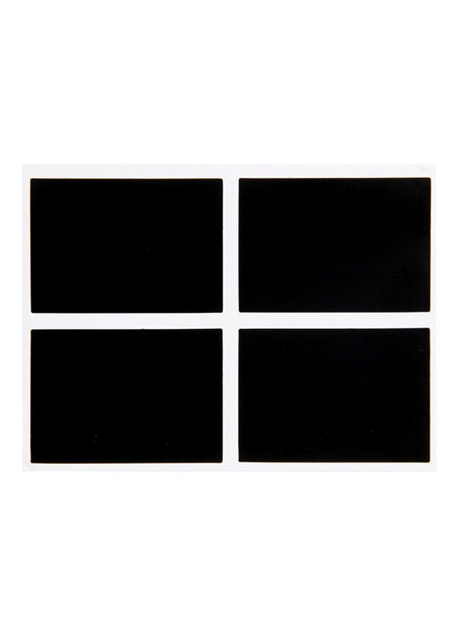 NIBEMINENT 36-Piece Kitchen Jar Chalkboard Stickers Set Black 49x34millimeter - Image 4