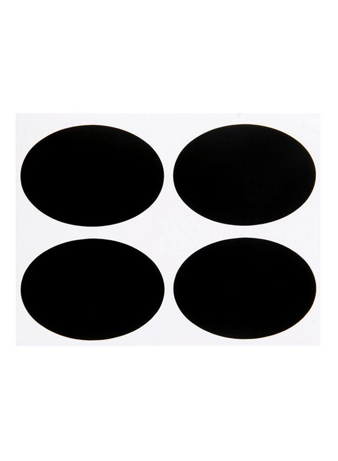 NIBEMINENT 36-Piece Kitchen Jar Chalkboard Stickers Set Black 49x34millimeter - Image 3