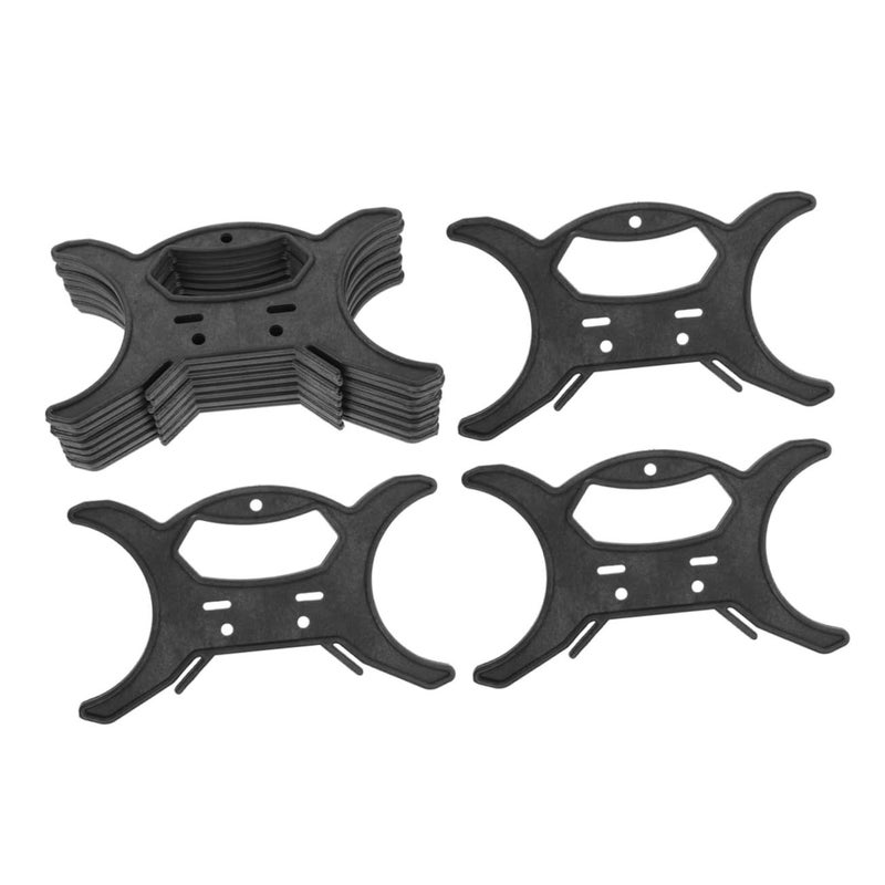 12 Pack Black Cord Organizer Cable Reel For Kitchen Storage And Management - Image 2
