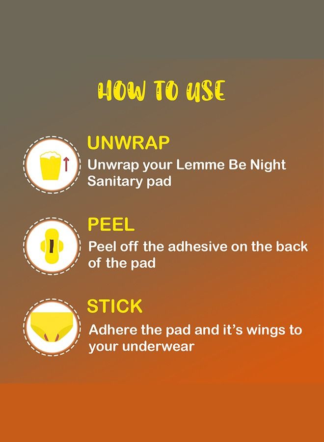 Lemme Be 100% Pure Cotton Sanitary Pads For Girls, Day Pads Box of 20, Sanitary Pads For Teens With Wings - Image 4