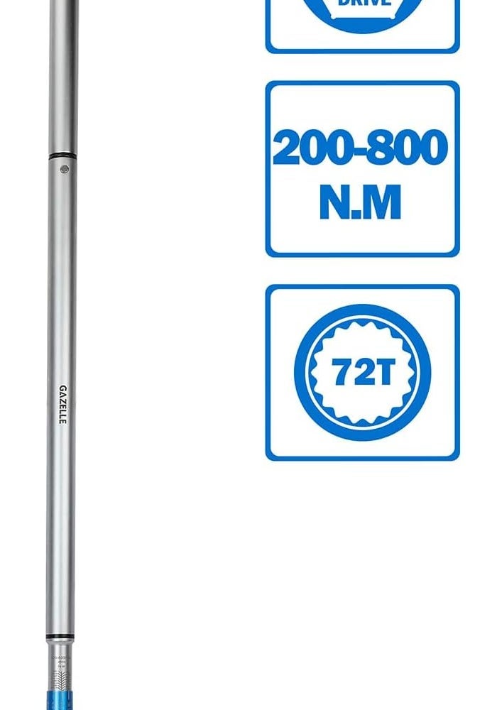Gazelle 3/4 Inch Torque Wrench 200-800Nm - Image 2
