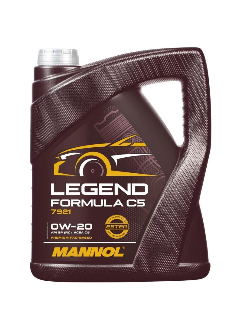 MANNOL Legend Formula C5 0W-20 7921  5 Litre - Image 1