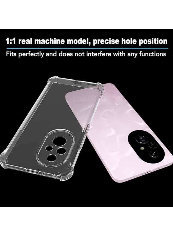 Case For Honor 200 transparent TPU four-corner airbag protective cover transparent soft silicone - Image 4