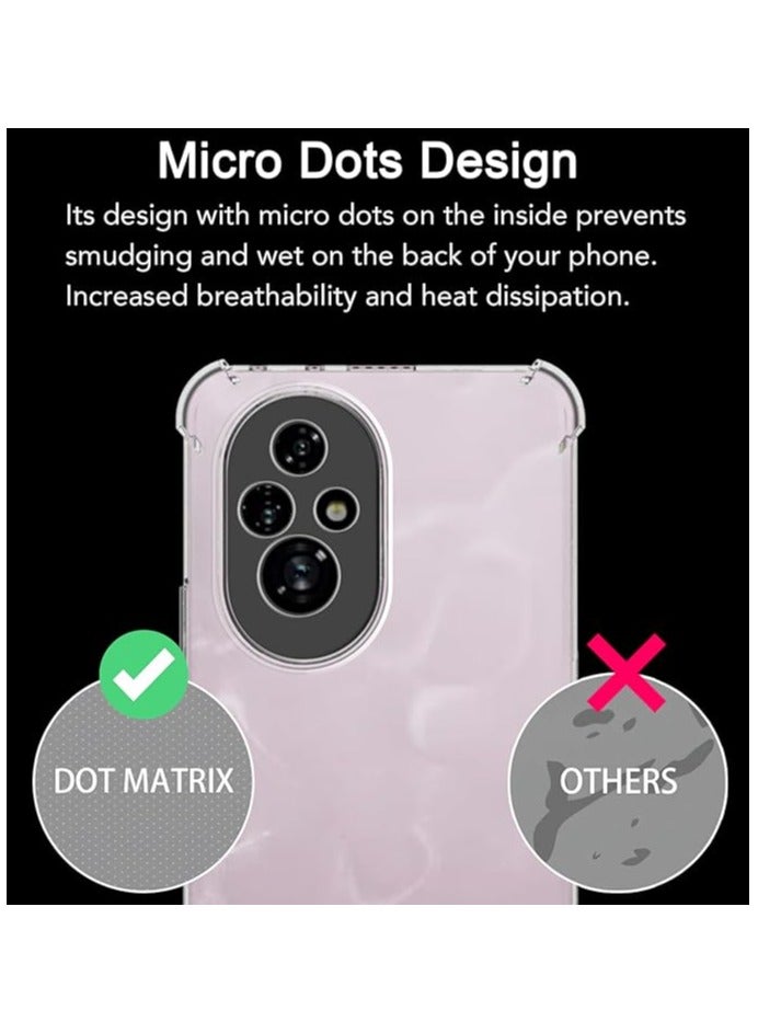 Case For Honor 200 transparent TPU four-corner airbag protective cover transparent soft silicone - Image 5