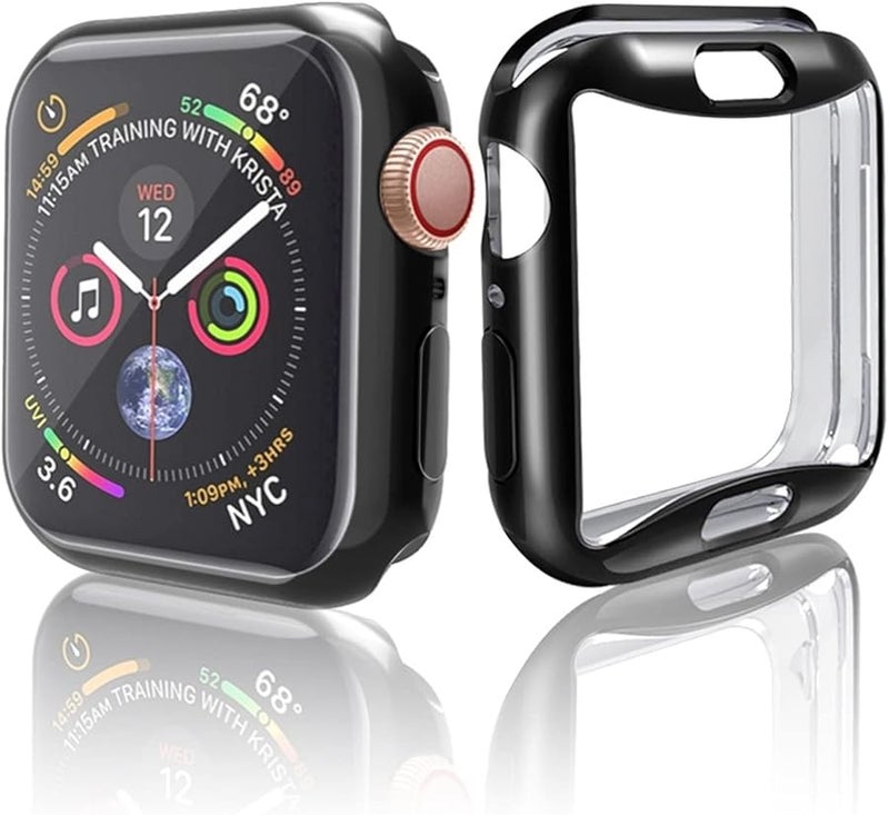 40mm Series 654 SE Watch Case Full Cover Protector Black 10 Pieces - Image 1
