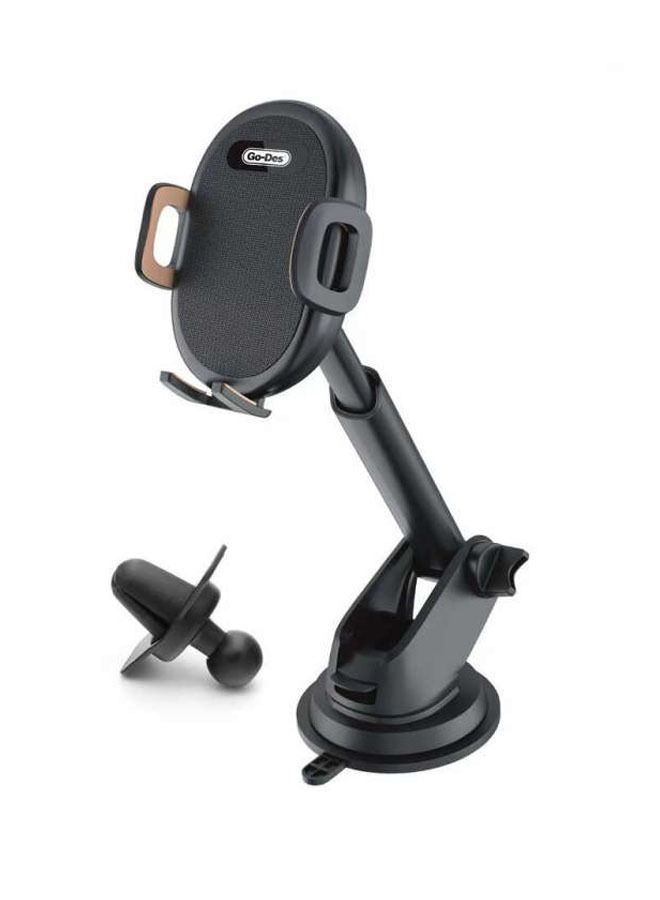 GO-DES Go Des GD-HD753 2 in 1 Car Holder Black - Image 1
