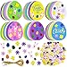 Max Fun 208PCS Easter Foam Stickers DIY Easter Craft Kit Foam Eggs for Kids Classroom Party Supplies DIY Cards and Decorations - Image 3