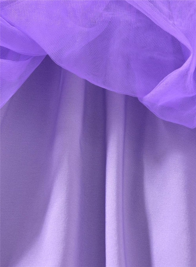 CPEI 6th Birthday Outfit for Girls 6 Year Old Six Sixth Sweatshirt Tutu Skirt Fall Clothes, Purple, 6 years - Image 5
