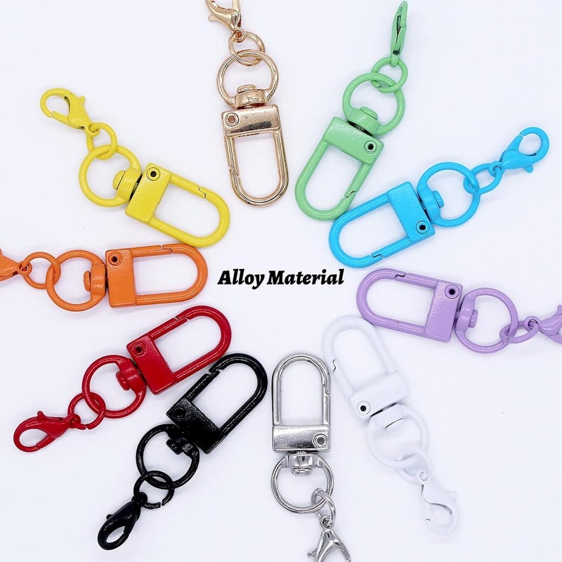 50pcs Mini Keychain Carabiner Small Colorful Carabiners for Handbag Bag Additions - Image 3