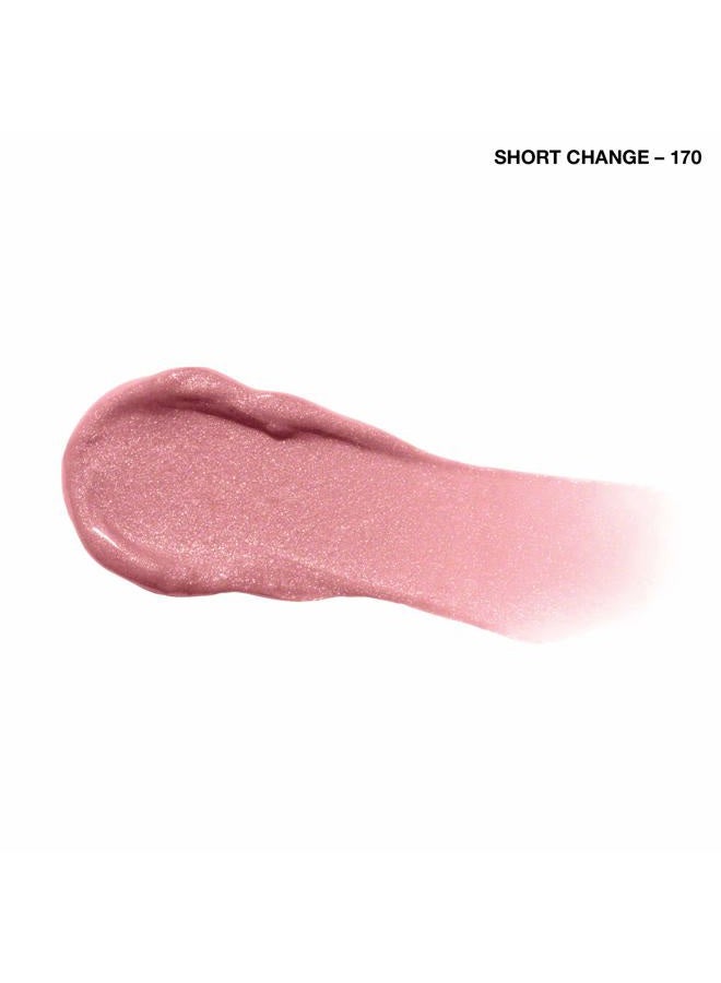 CoverGirl Exhibitionist Lip Gloss, Short Change, High-Glossy, Cream, 0.99 Fl Oz, Shiny Pink Lip Gloss, Moisturizing Lip Gloss, Intense Hydration, Vibrant, Luscious - Image 3