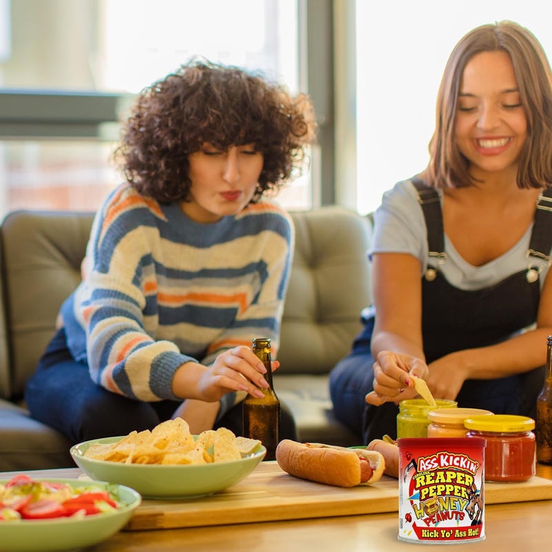 ASS KICKIN' Carolina Reaper Honey Peanuts - Image 4