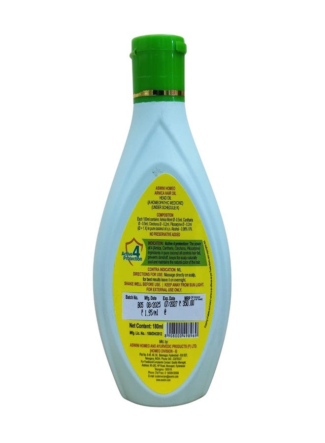 Aswini Hair Oil - Helps in Stopping Hair Fall & Dandruff-180 ml - Image 2