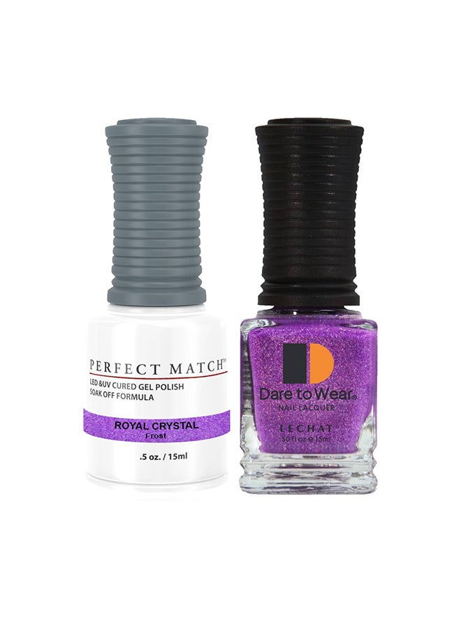 Lechat Soak Off Gel Nail Polish UV LED Gel Polish Royal Crystal PMS126