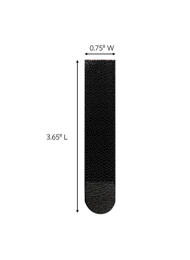 Command Command Large Picture Hanging Strips Damage Free Hanging Picture Hangers No Tools Wall Hanging Strips For Christmas Decorations 14 Black Adhesive Strip Pairs(28 Command Strips)  - Image 2
