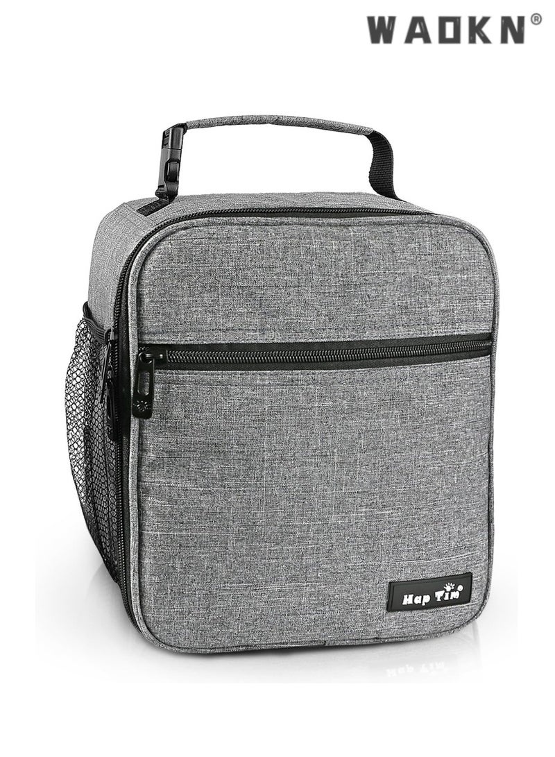 WAOKN High Quality Eco-friendly Material Insulated Lunch Bag Cooler Bag Compact 7L Lunch Bag for Men Women Office Kids School Adult Work Picnic Travel College Premium Lunch Bag - Image 1