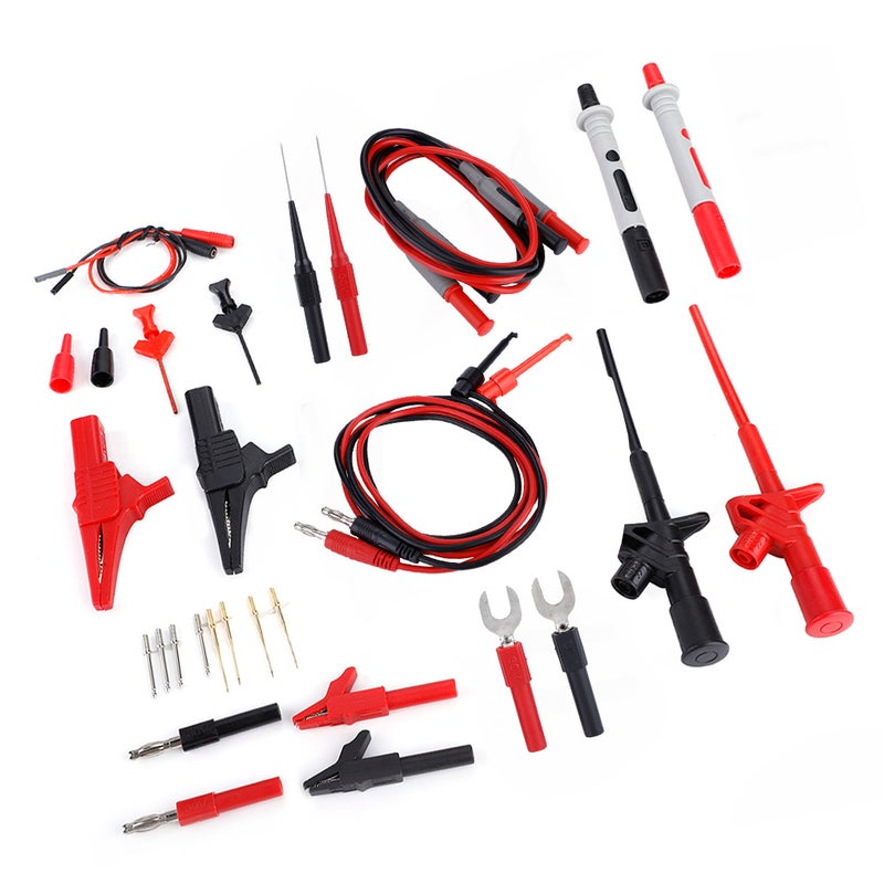 4mm Banana Plug Electronic Multimeter Multi Meter Test Lead Probe Cable Set - Image 3