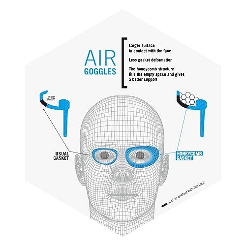 ARENA Unisex Adult Air-Speed Anti-Fog Racing Swim Goggles for Men and Women Special Air Seals Technology Mirror Lens, Yellow Copper/Pink - Image 4