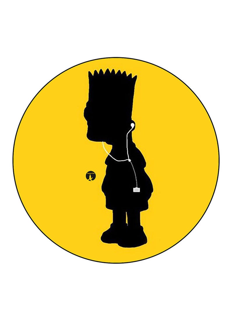 RKN Simpsons Printed Mouse Pad Multicolour