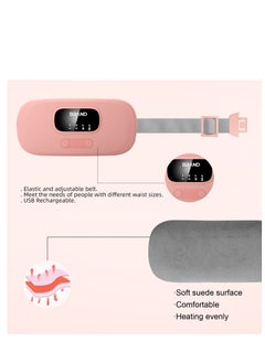 Relax Smart Wireless Heating_pad for Menstrual Cramps Relief, Electric Abdominal Heating Pad, Electric Abdominal Heating Pad with 3 Temperature  - Image 3
