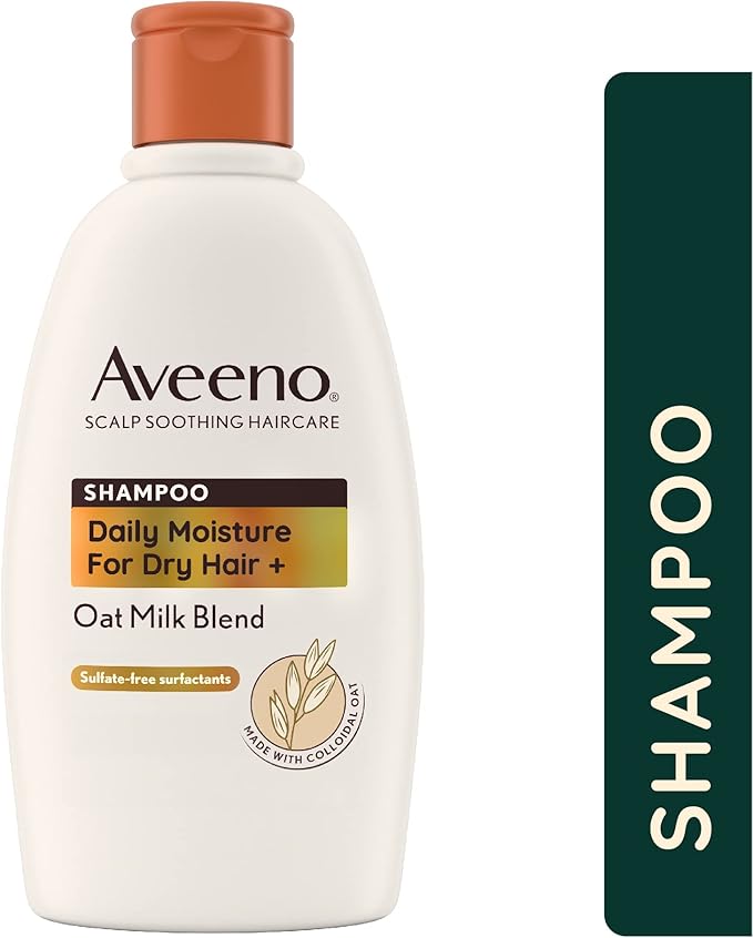 Aveeno hydrating oat milk scalp soothing shampoo for dry hair 300ml - Image 2