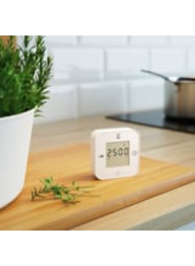 أيكيا ساعة رقمية متعددة الوظائف قابلة للتدوير (4 في 1) من ايكيا (IKEA) - لون أبيض - Image 3