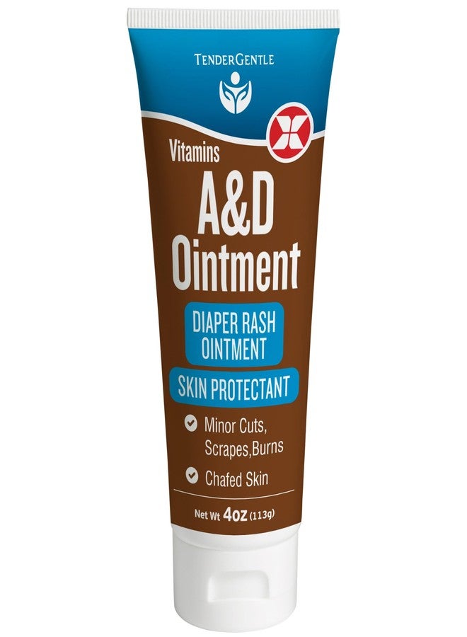 TenderGentle Vitamin A&D Ointment for Baby Diaper Rashes - 4 oz of A and D Ointment for Adults, Seniors, and Babies - Image 1