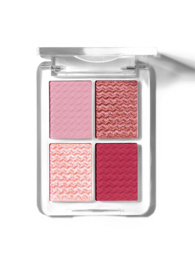 INSIGHT Ready Set Glam Eyeshadow Palette - Blush Bash (11g) | Highly Pigmented | Buttery Smooth Texture | Easy to Blend | Long-Lasting Wear | Travel-Friendly | Suitable for All Skin Tones | Ideal for Daily & Party Makeup - Image 1