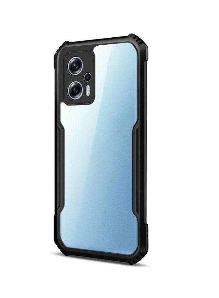 Mobile Phone Case Cover for Motorola Moto G13/G23 4G, Ultra-Thin Lightweight Cover Soft TPU Bumper + Acrylic Clear Back Case Cover - Image 1