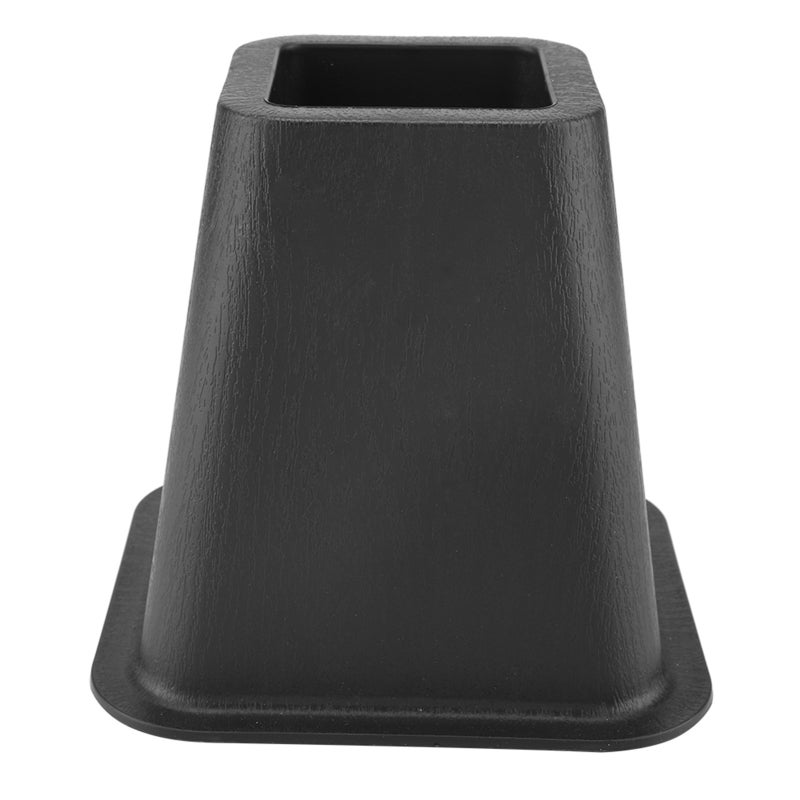 Furniture Risers: Black Elephant Feet Design - Heavy Duty Stability & Integrated Recess, Bed Risers for Under-Bed Storage Space, Mobility Aid for Home Organization - Image 3