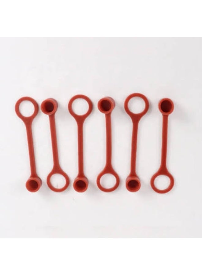 Rubber Blow Off Cap 10 nos Pack for Fire Nozzle Wet Chemical Kitchen Hood Fire Suppression System Replacement Cap for All Brand Fire Suppression Nozzles - Image 4
