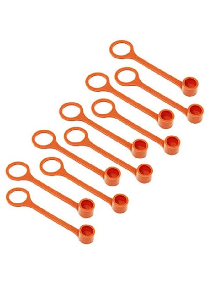 Rubber Blow Off Cap 10 nos Pack for Fire Nozzle Wet Chemical Kitchen Hood Fire Suppression System Replacement Cap for All Brand Fire Suppression Nozzles - Image 5