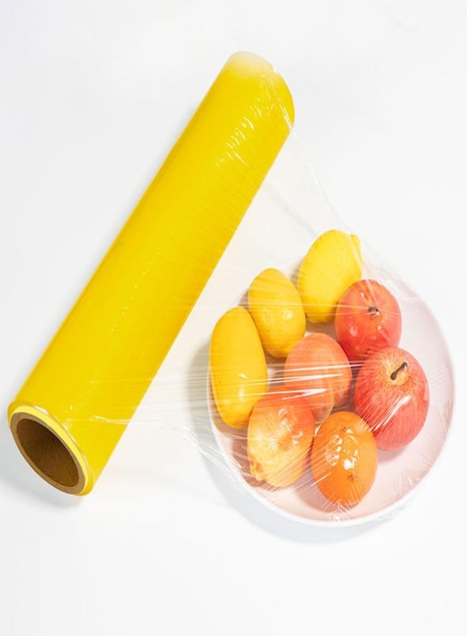 SEE Cling Film Wrap Food Biodegradable Multipurpose Food Wrapper Non-Stick Microwave Safe Vegitables and Fruit Wrapper (100 Meters guranted) Pack of Two (2) - Image 2