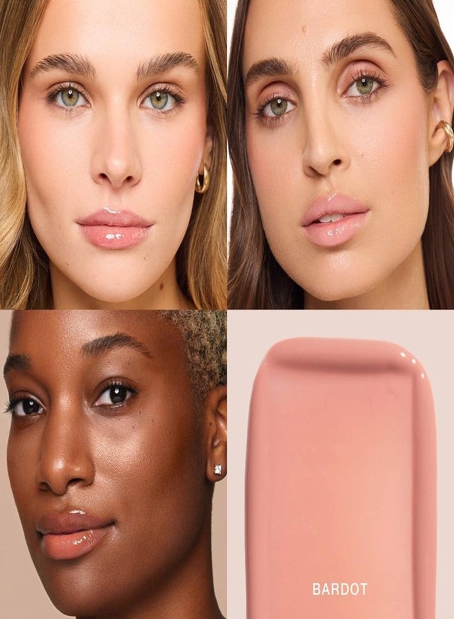 Jouer The Lip Edit Deluxe Tinted Lip Oil Trio, Hydrating, High Shine, Non-Sticky Set with Apricot, Jojoba, Vitamin E, Makeup Gift, 3 Shades - Image 5