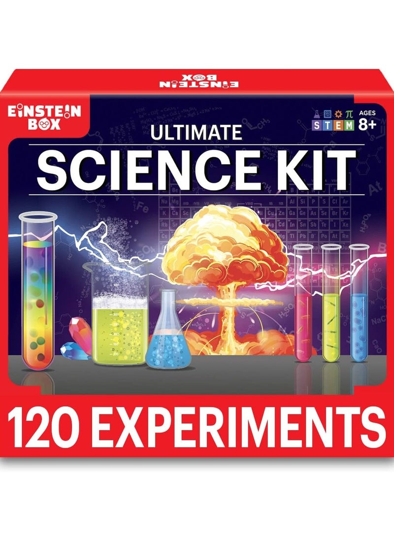 Einstein Box Einstein Box Science Experiment Kit For Boys And Girls Aged 8-12-14|Birthday Gifts Ideas For Kids|Stem Learning Toys | 6-8 Experiments Each Of Different Sciences (Multi Color)  - Image 1