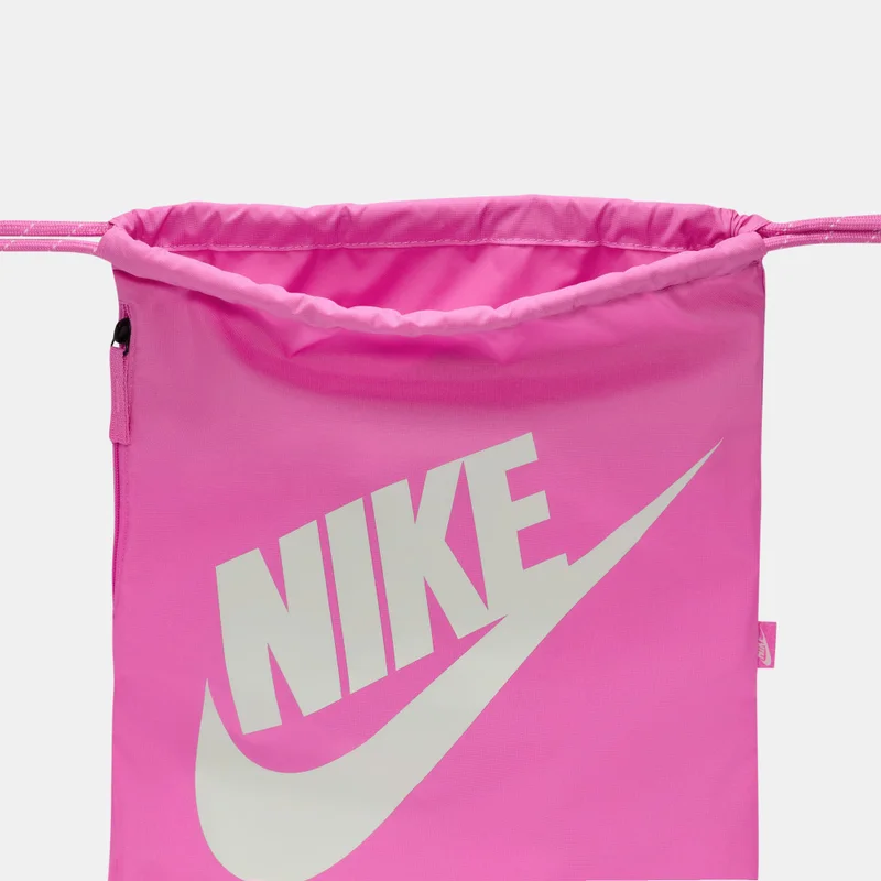 Nike Pink Heritage Drawstring Bag  | Best Price UAE