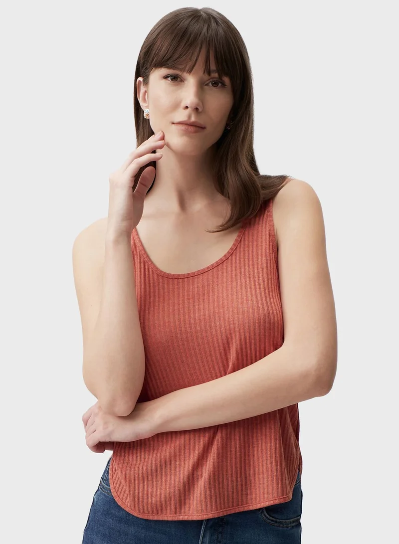 Jimmy Key Scoop Neck Tank Top
