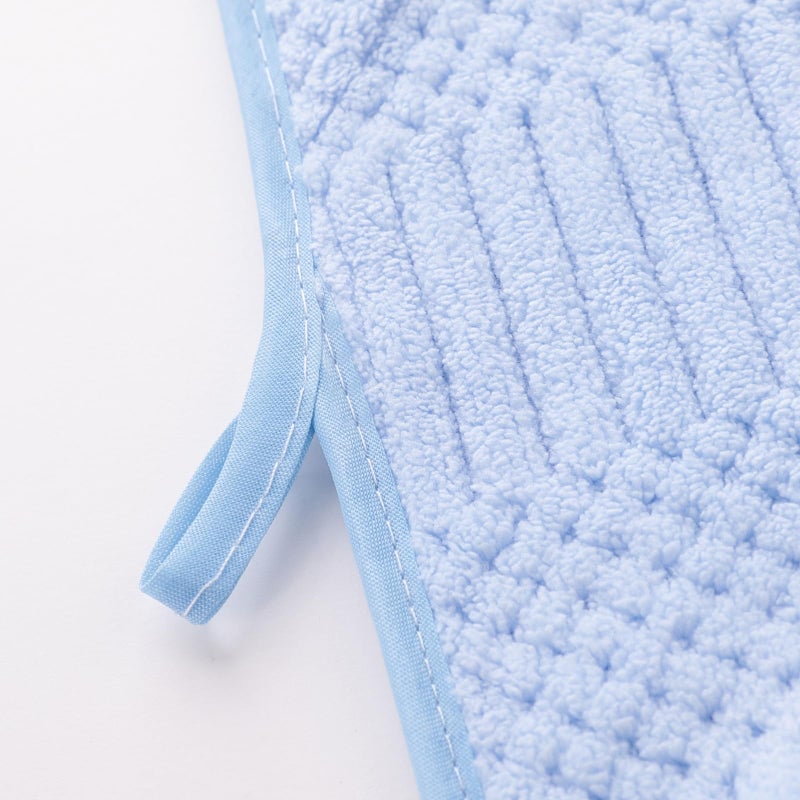 Homestic 2 Piece Hand Towel Set|280 GSM|Gtm & Workout Towels|Super Absorbent & Antibacterial Treatment|Small Size, Travel Friendly (Blue & Pink) - Image 5